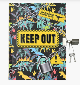 Peter Pauper Press Keep Out Locking Journal