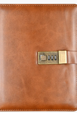 Peter Pauper Press Artisan Brown Locking Journal