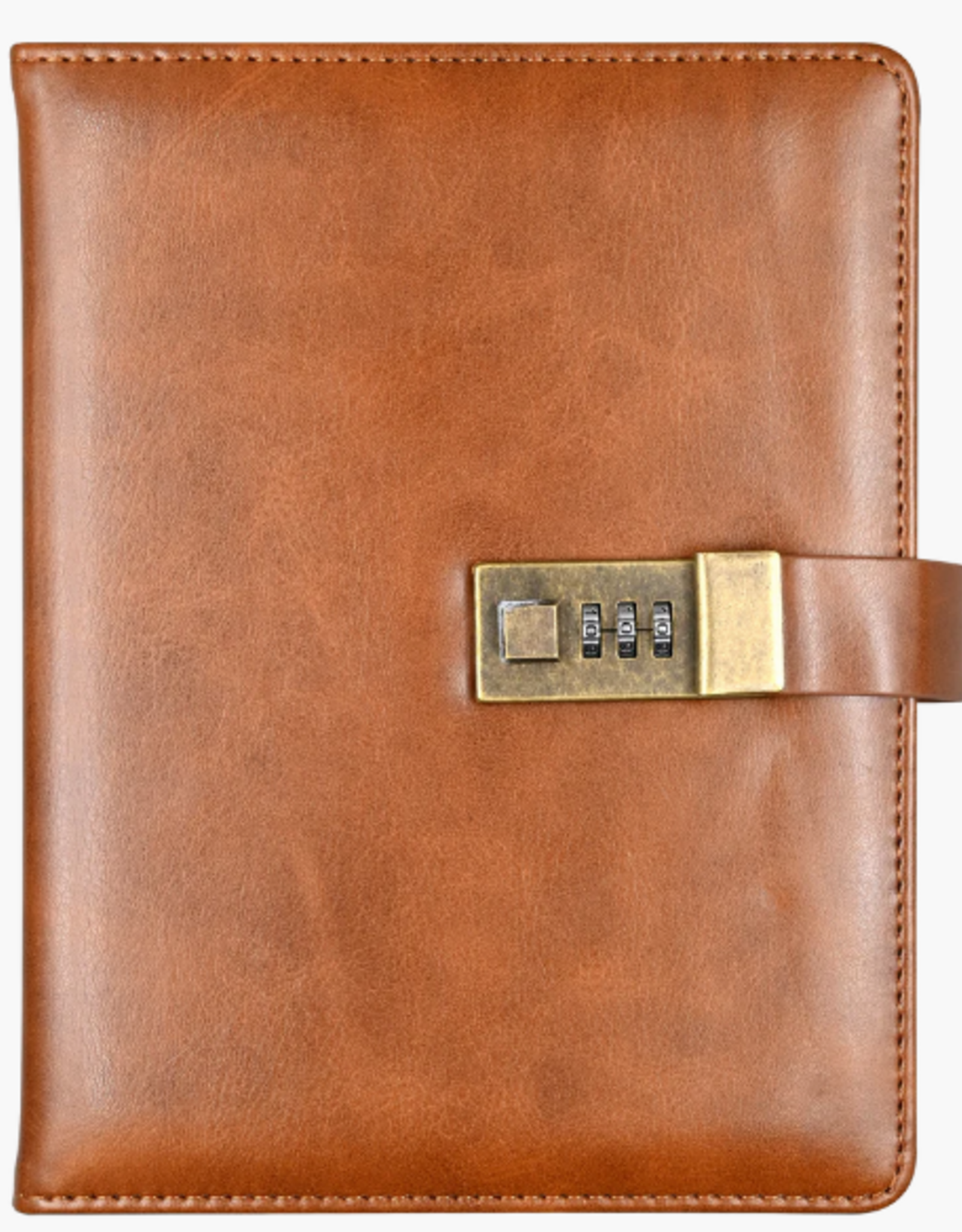 Peter Pauper Press Artisan Brown Locking Journal