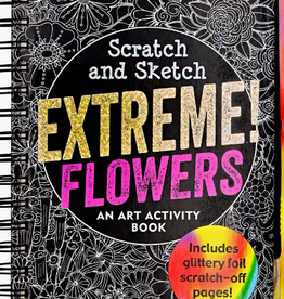 Peter Pauper Press Scratch & Sketch Flowers