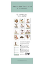 Wrendale Wrendale Slim Calendar 2026