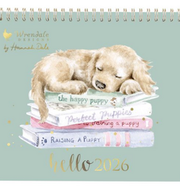 Wrendale Hello 2026 Desk Calendar