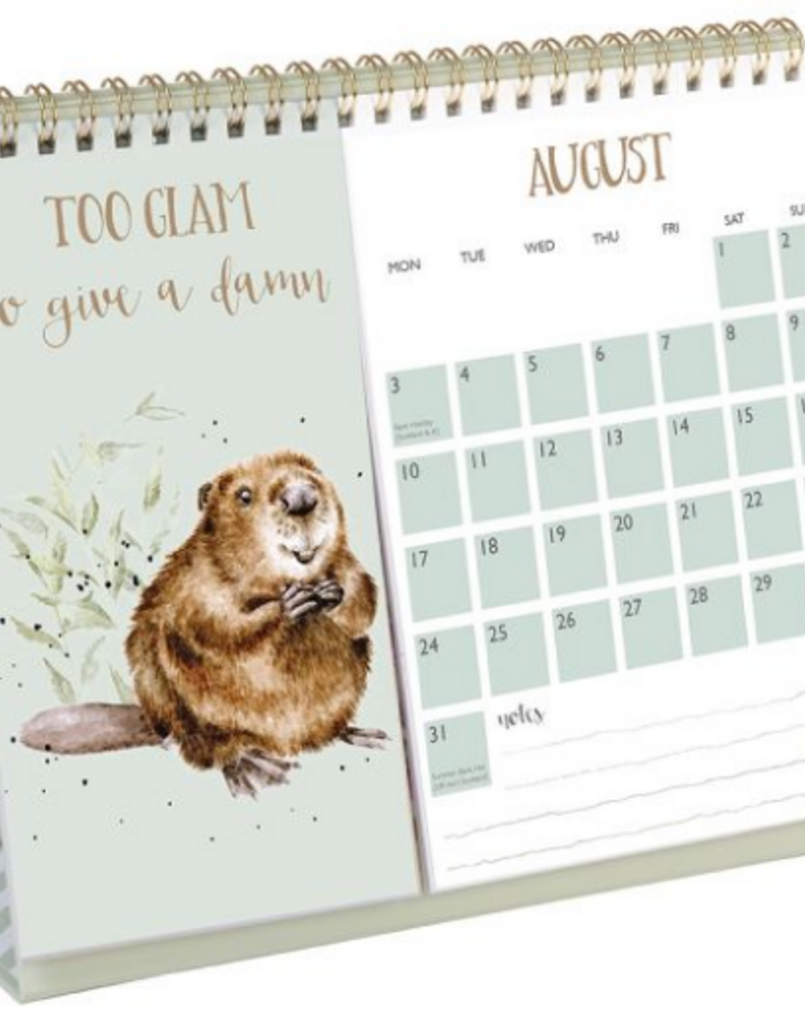 Wrendale Hello 2026 Desk Calendar