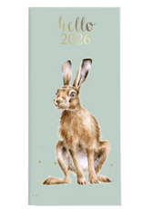 Wrendale Slim Calendar hello 2026