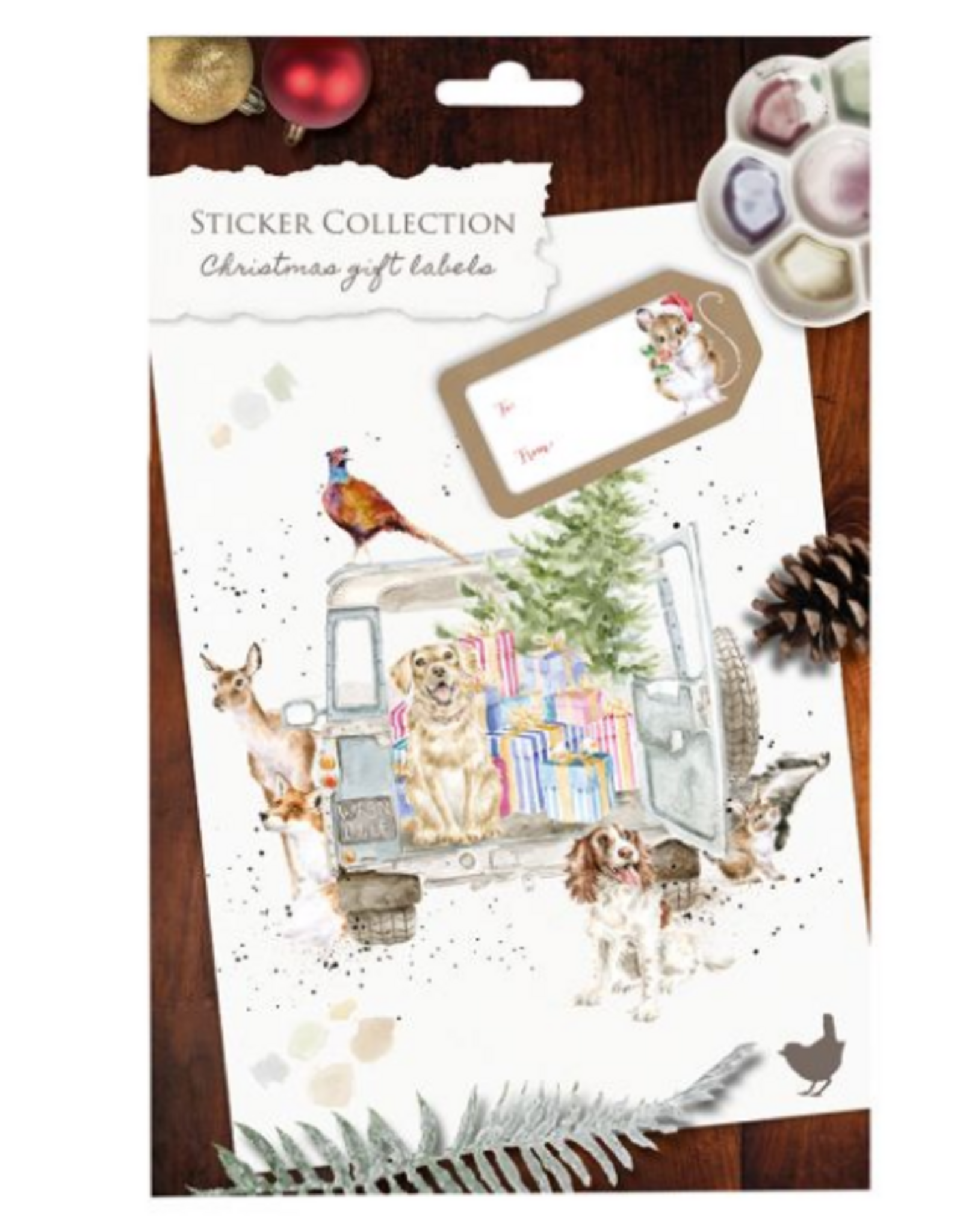 Wrendale Wrendale Christmas Gift labels