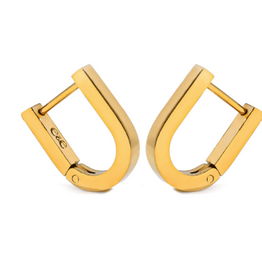 Eliasz & Ella Ulivo U Hoop Huggies Earring