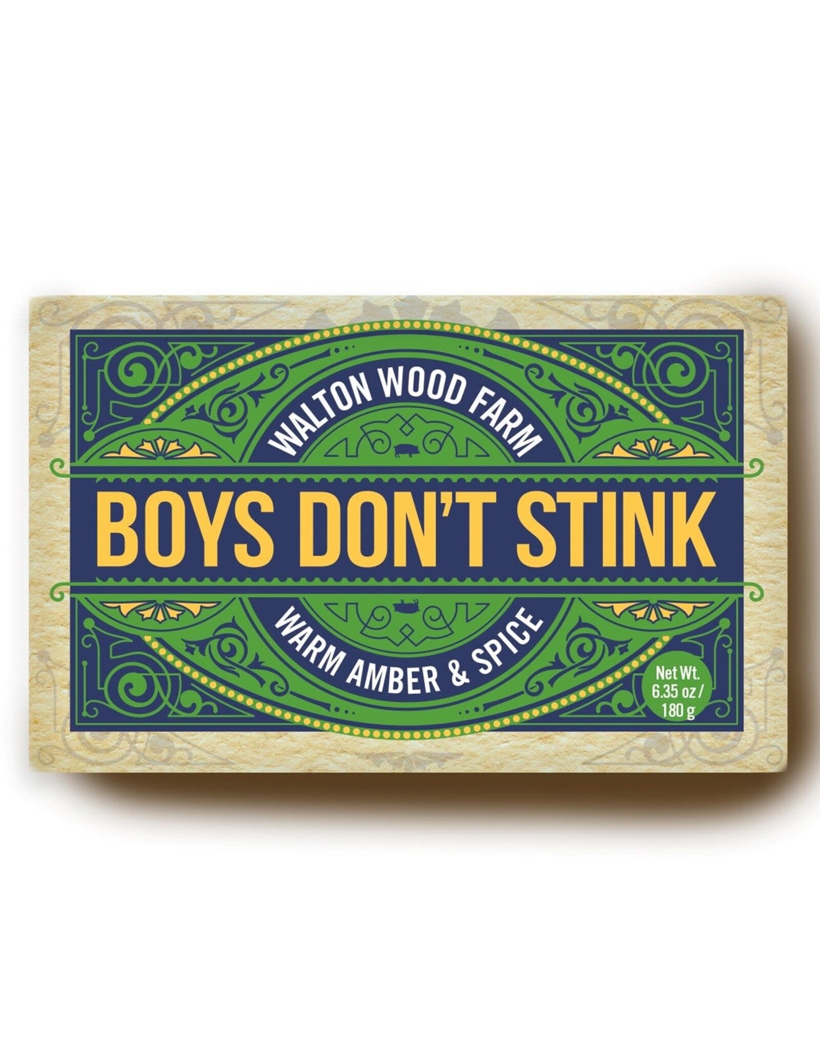 Walton Farms Sm. Soap Bar Boys Don’t Stink 180g