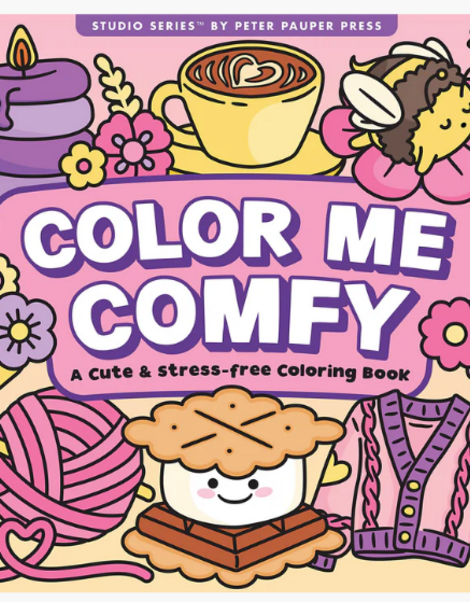 Peter Pauper Press Color Me Comfy Coloring Book