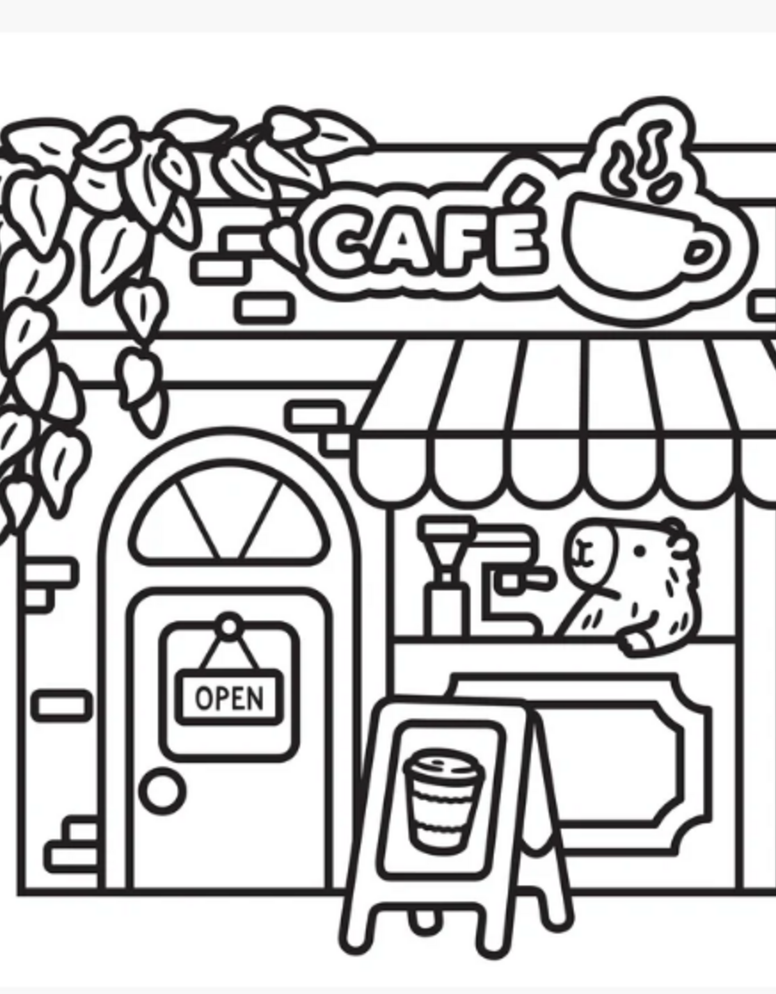 Peter Pauper Press Color Me Comfy Coloring Book