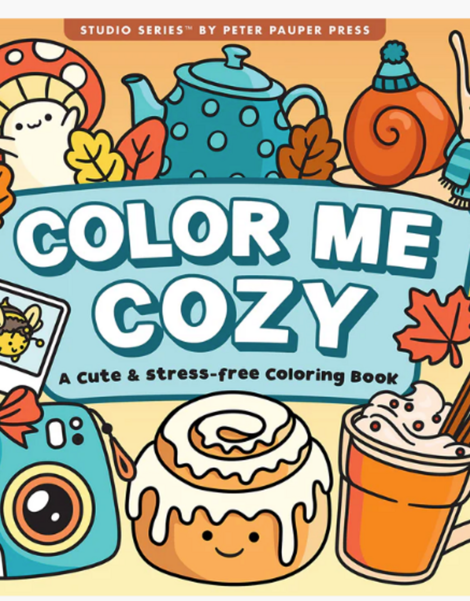 Peter Pauper Press Color Me Cozy Coloring Book