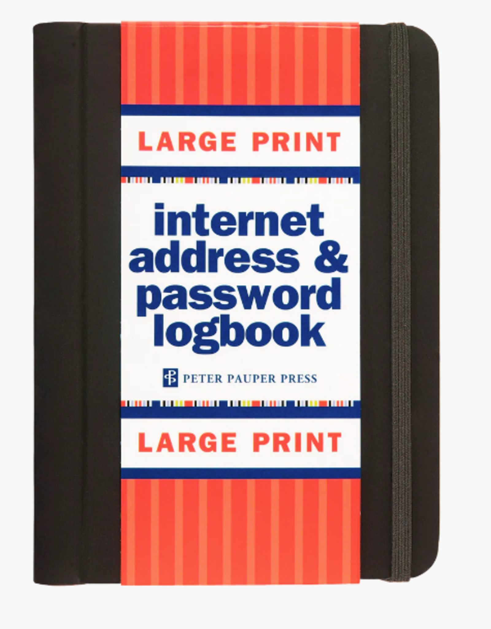 Peter Pauper Press Internet Password Book Large Print