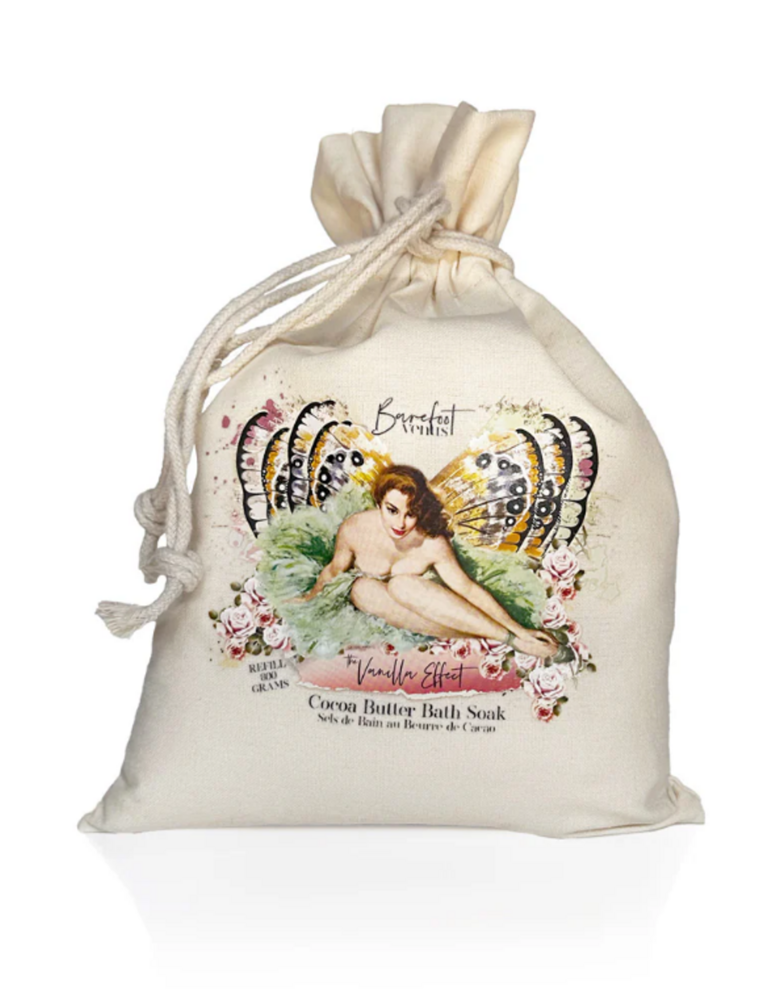 Barefoot Venus BV Vanilla Effect  Bath Soak Refill 800gr