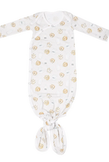 copper Pearl Knotted Gown 0-4m Chip