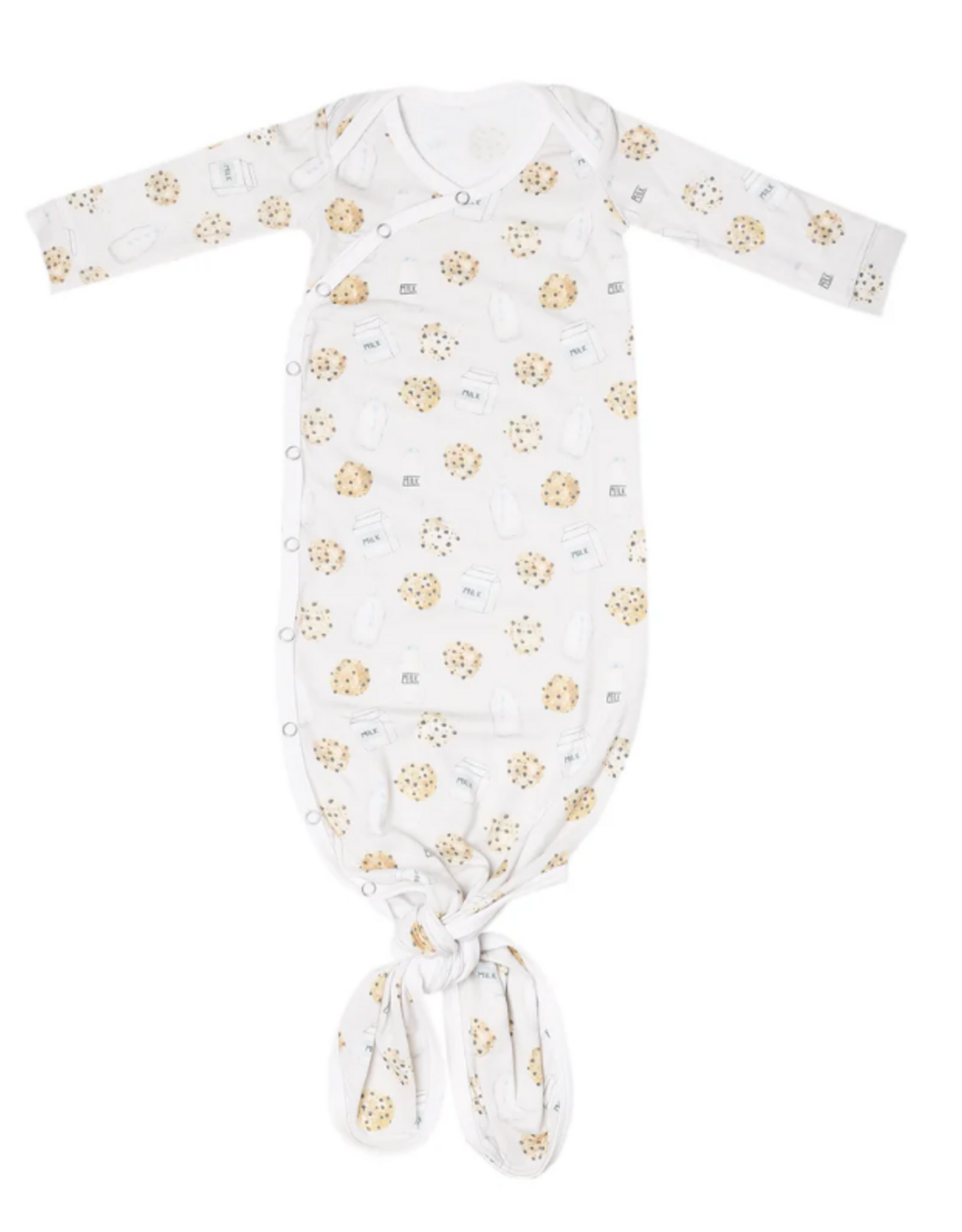 copper Pearl Knotted Gown 0-4m Chip