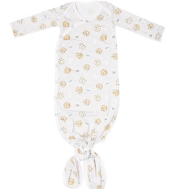 copper Pearl Knotted Gown 0-4m Chip