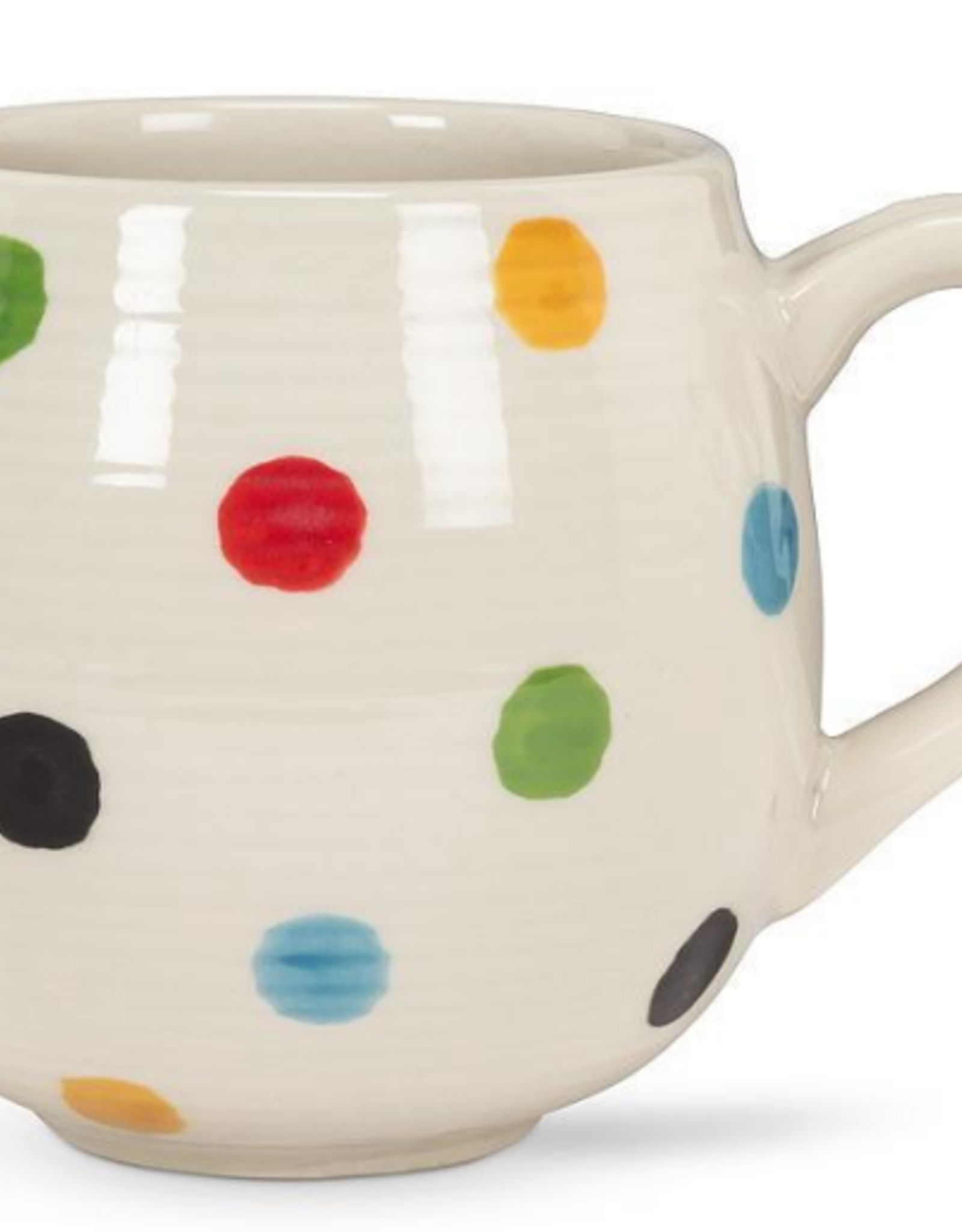 Abbott Colorful Dot Ball Mug