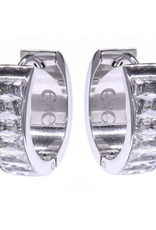 Eliasz & Ella Toscana Hoops Silver