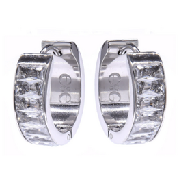 Eliasz & Ella Toscana Hoops Silver