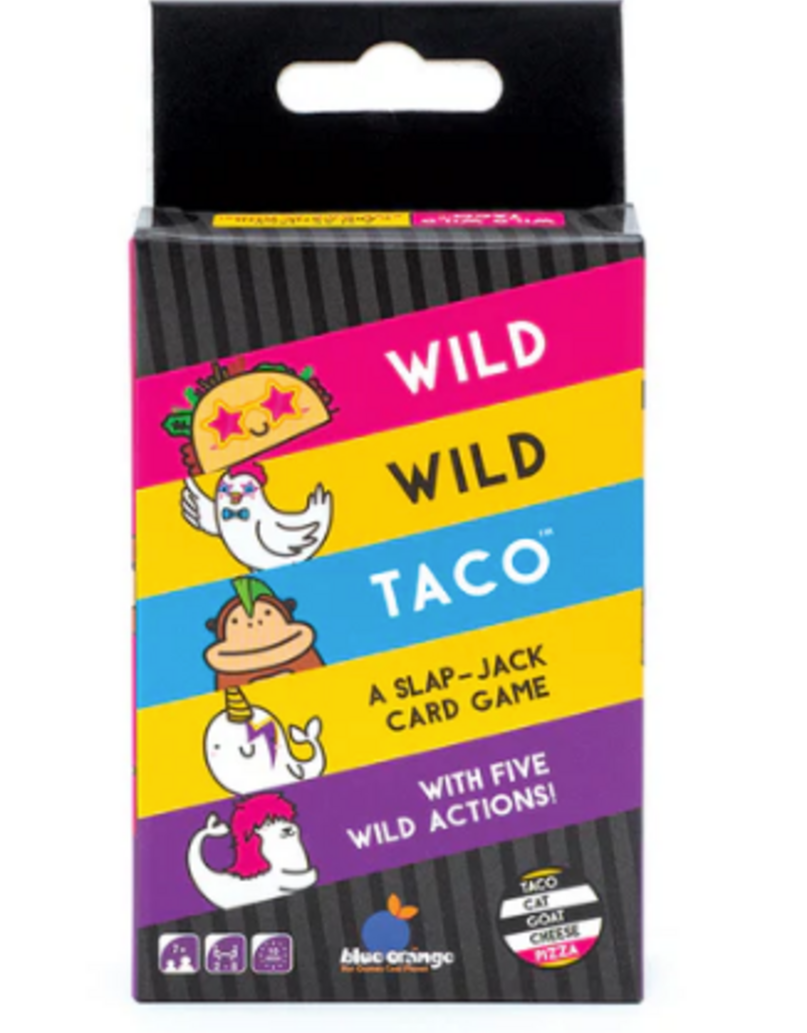 Blue Orange Wild Wild Taco Slap jack Game