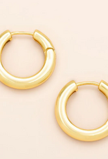 Scout Curated Stellar Hoop Gold Medium