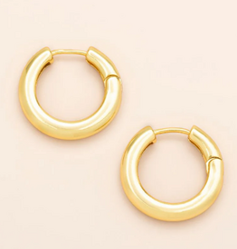 Scout Curated Stellar Hoop Gold Medium
