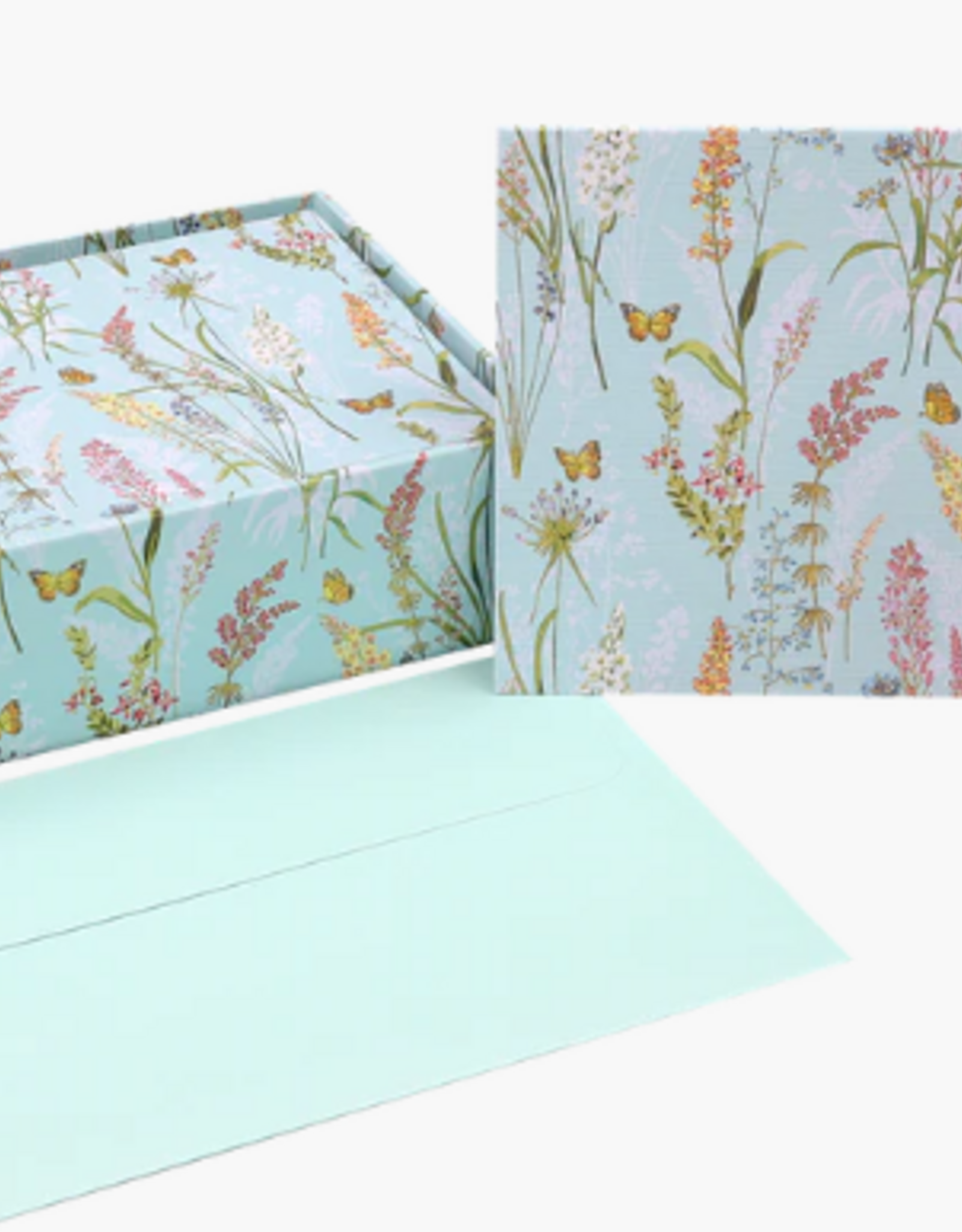 Peter Pauper Press Note Cards - Blooms and Butterflies