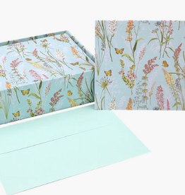 Peter Pauper Press Note Cards - Blooms and Butterflies