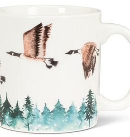 Abbott Flying Canada Geese Mug