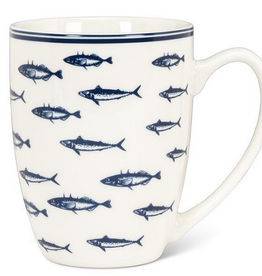 Abbott Swimming Fish Mug