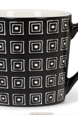 Abbott Spiral Squares Mug