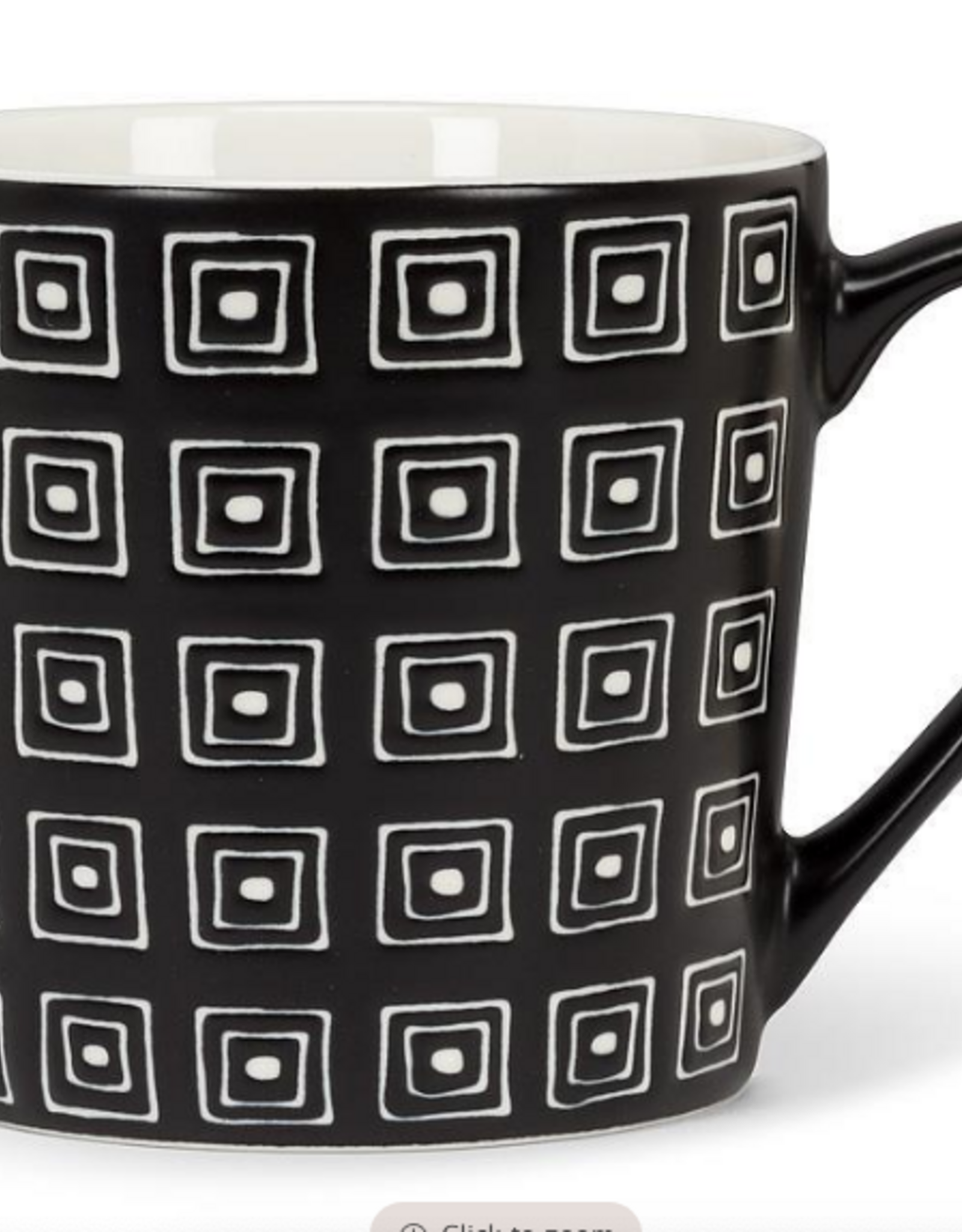 Abbott Spiral Squares Mug