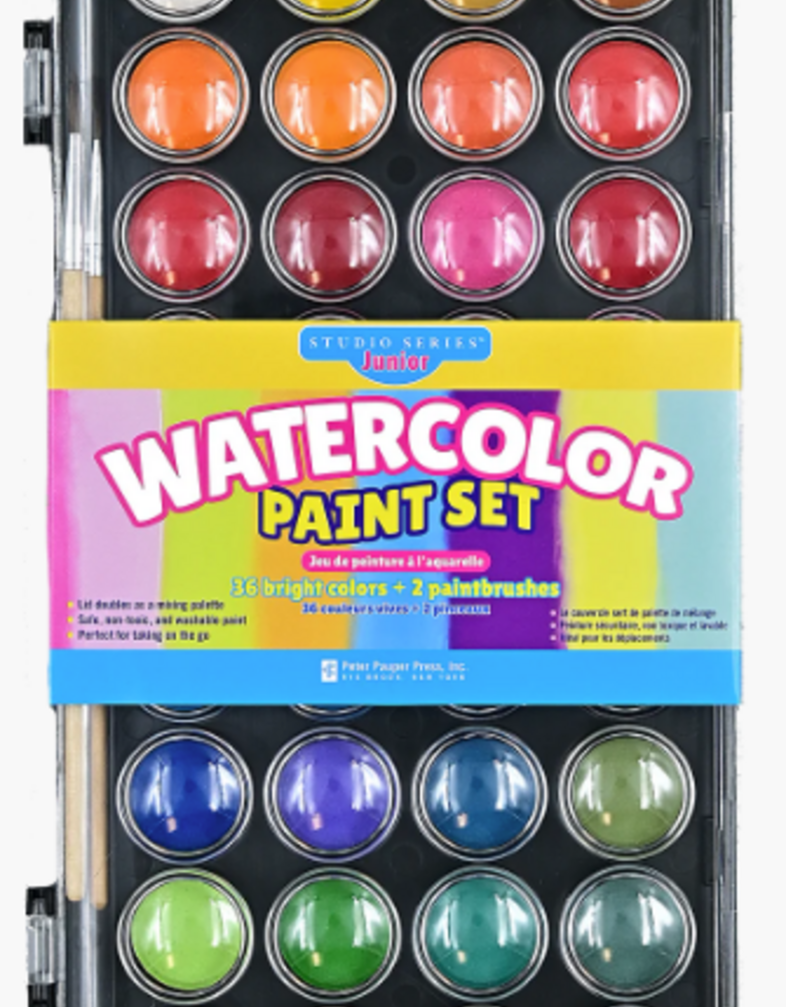 Peter Pauper Press Watercolor Paint Set Junior