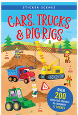 Peter Pauper Press Cars,Trucks... Sticker Doll Dress-Up Book