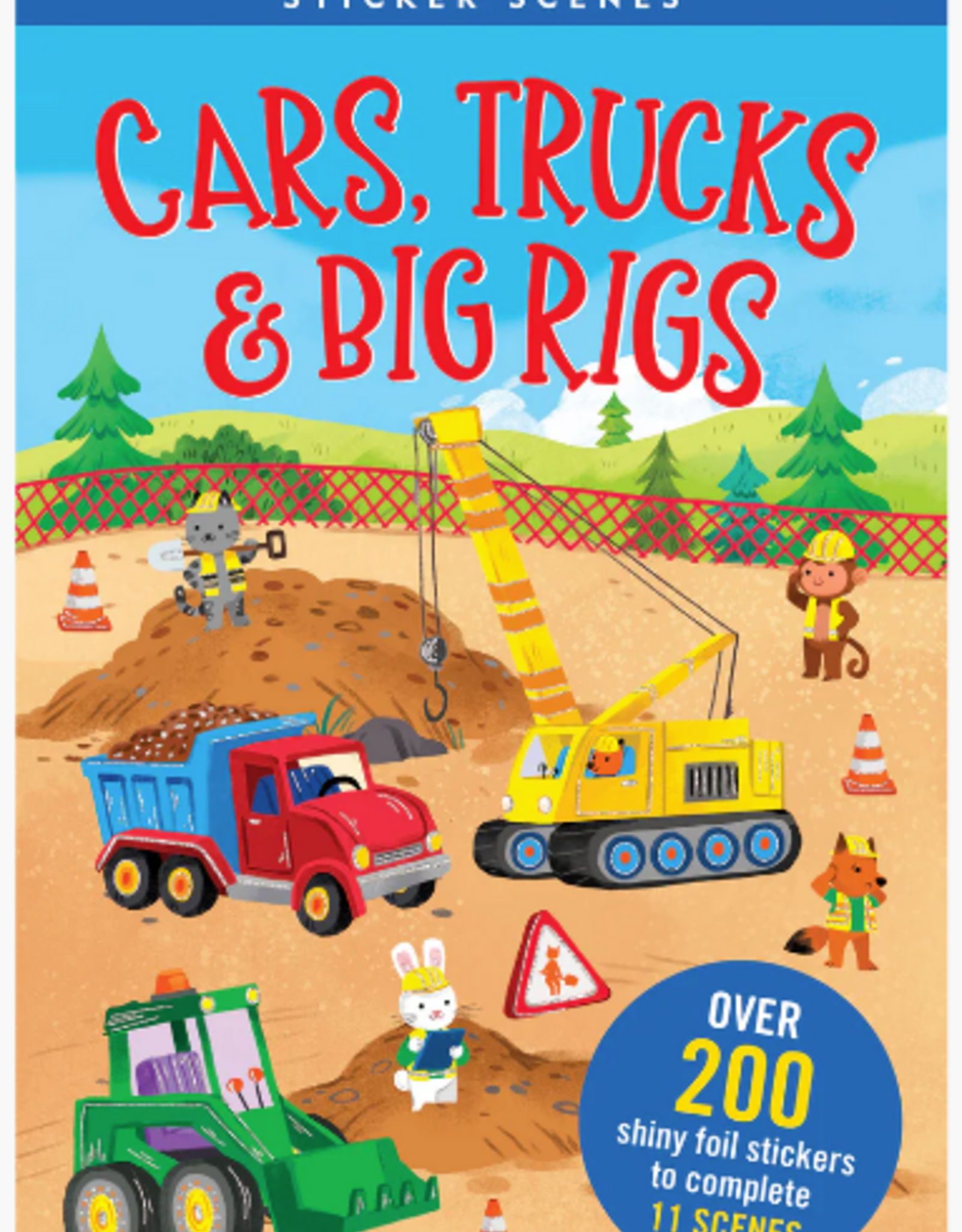 Peter Pauper Press Cars,Trucks... Sticker Doll Dress-Up Book