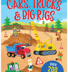 Peter Pauper Press Cars,Trucks... Sticker Doll Dress-Up Book