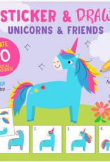 Peter Pauper Press Sticker and Draw Unicorns & Friends