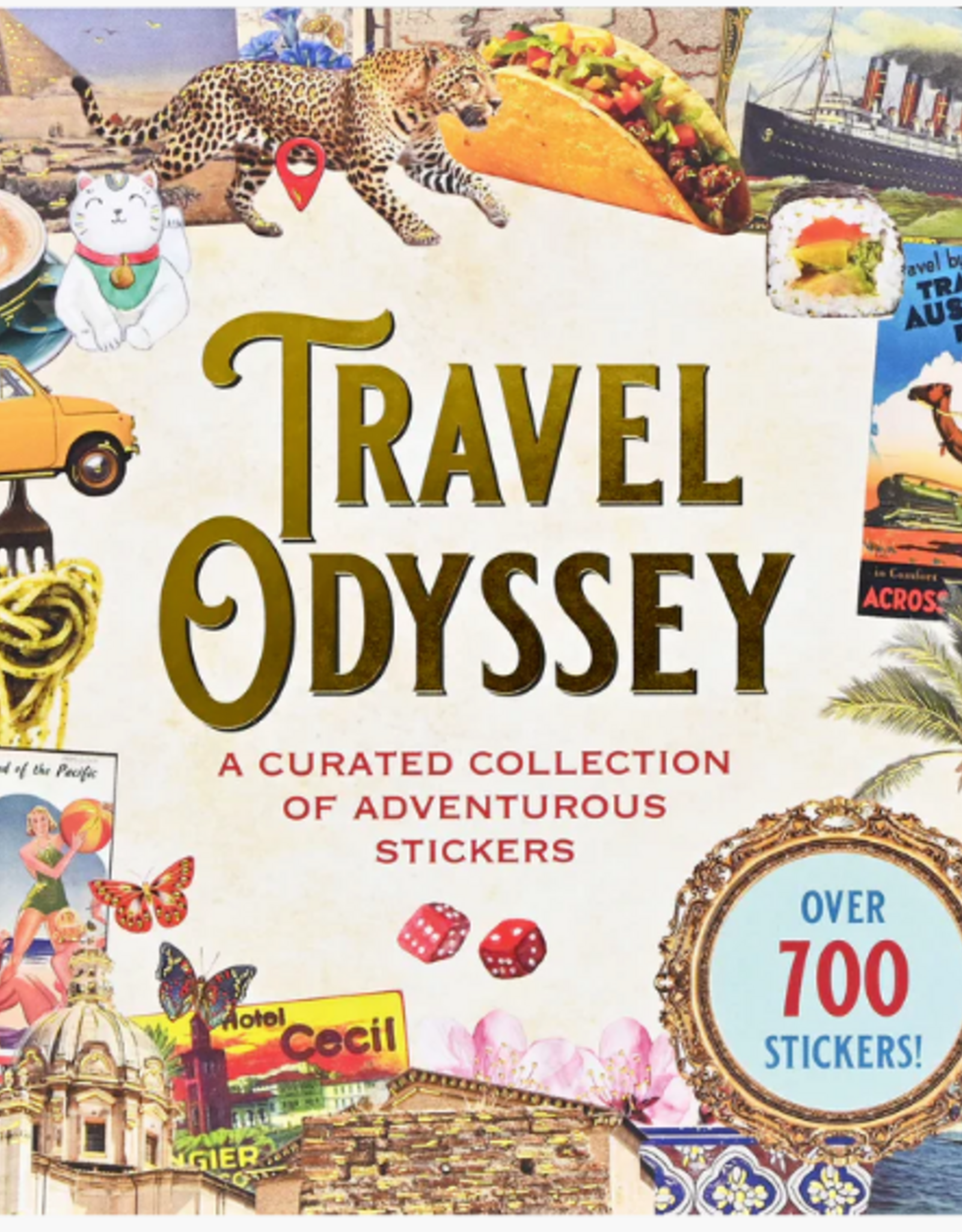 Peter Pauper Press Travel Odyssey Sticker Book