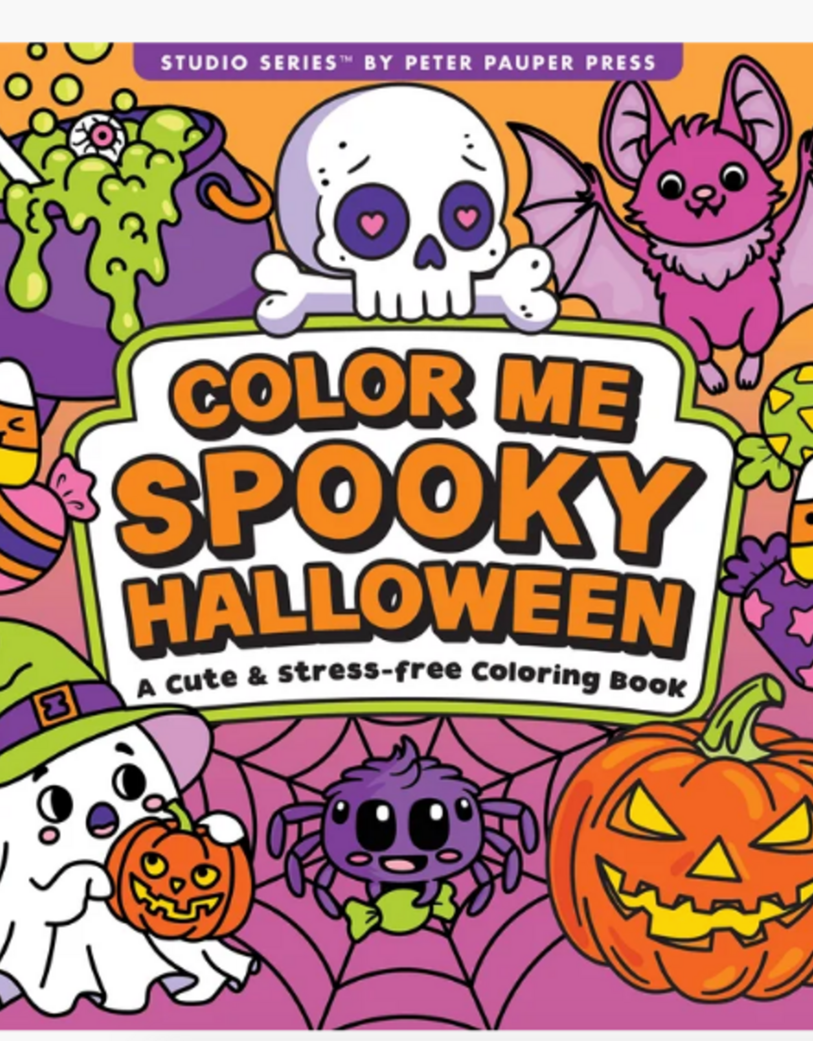 Peter Pauper Press Color me Spooky Halloween