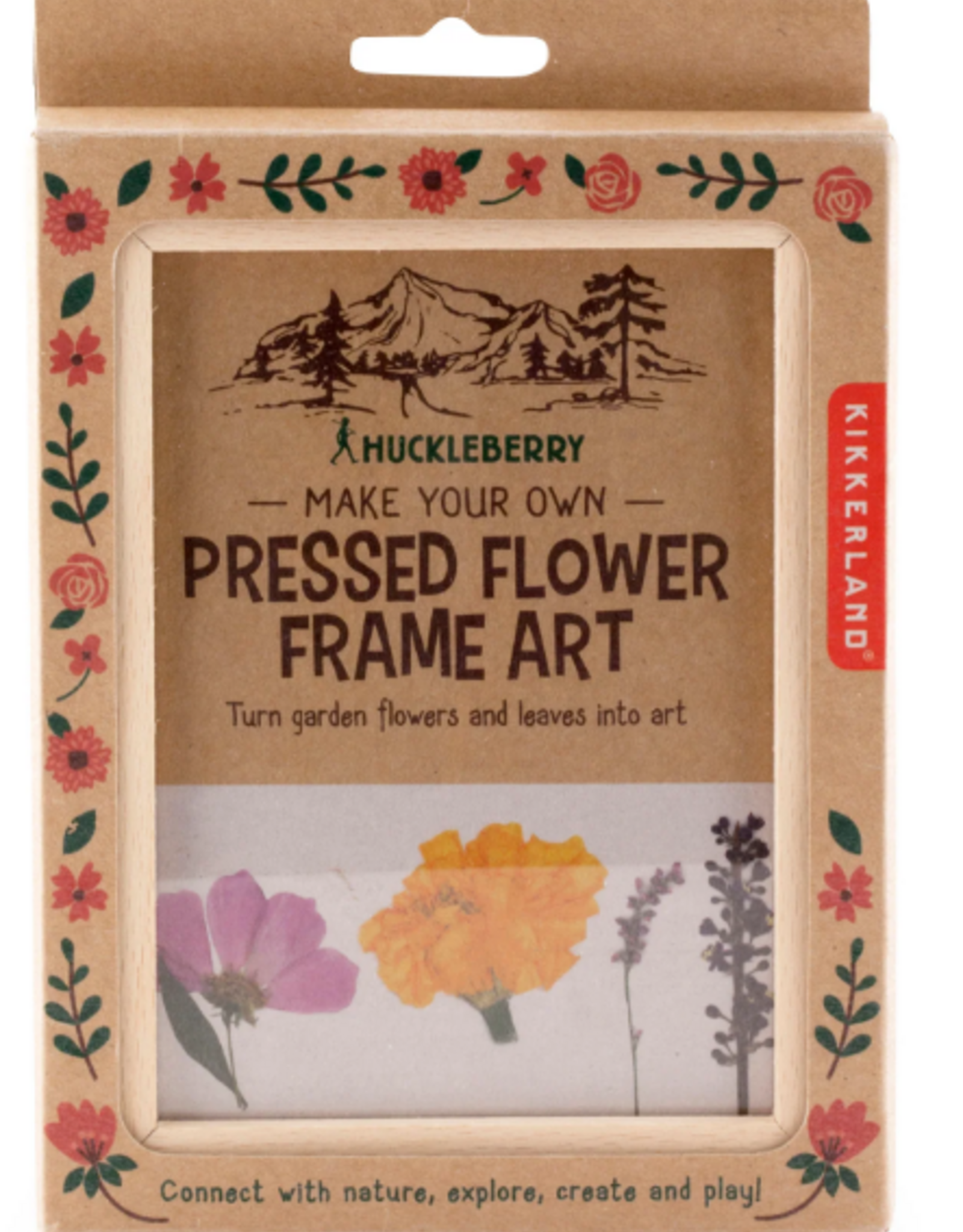 Kikkerland Pressed Flower Frame Art
