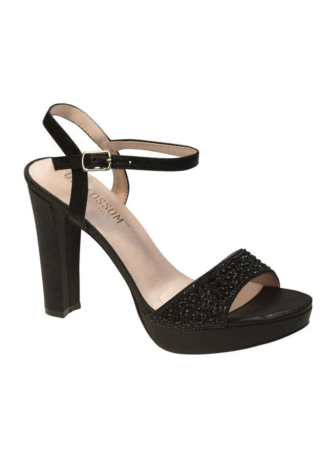 Marley-3 Party Heel - Black