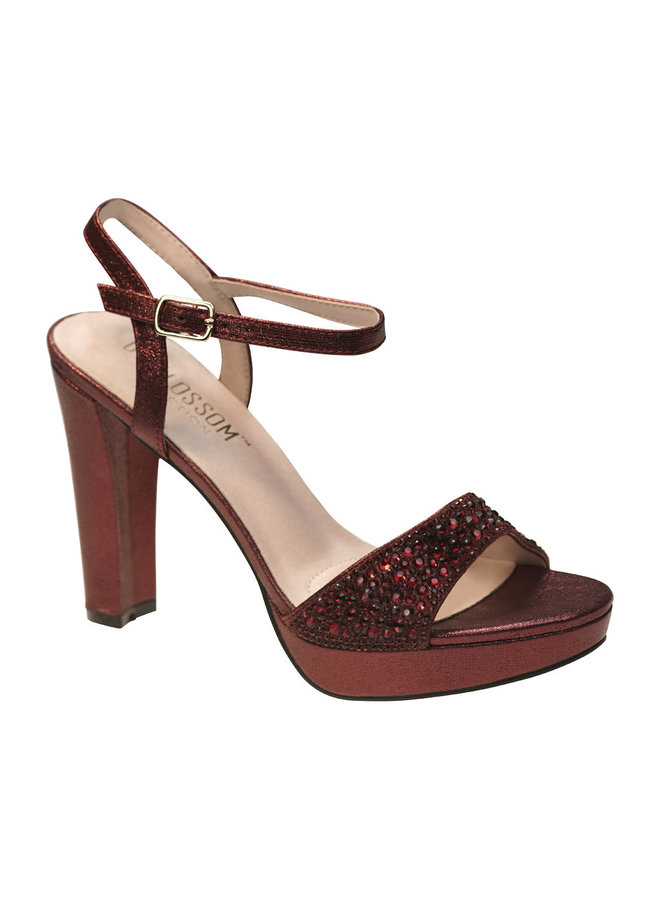 Marley-3 Party Heel - Wine