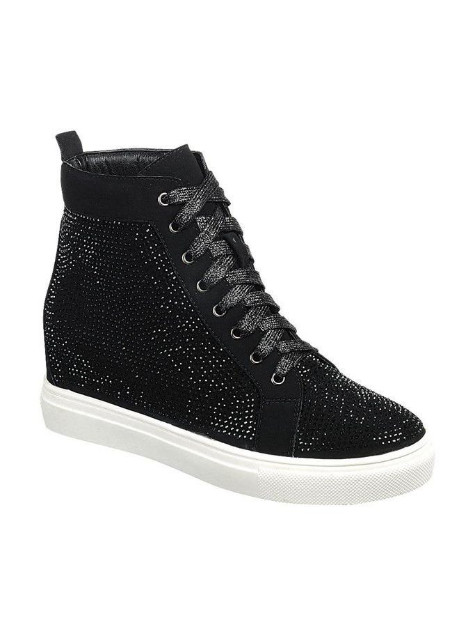 HIDDEN-09 Dressy Sneaker - BLACK 