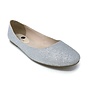 Thesis Dressy Flat - Silver Glitter