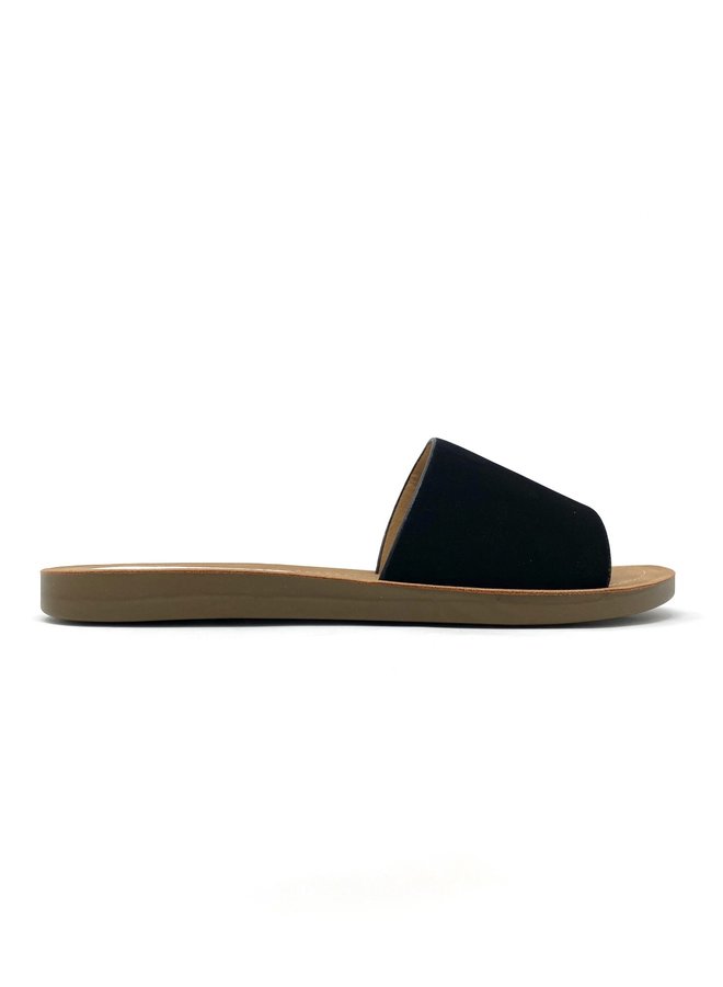 Efron Flat Sandals - Black