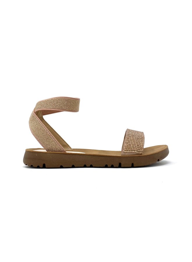 Ariel Girl Sandals - Rose Gold