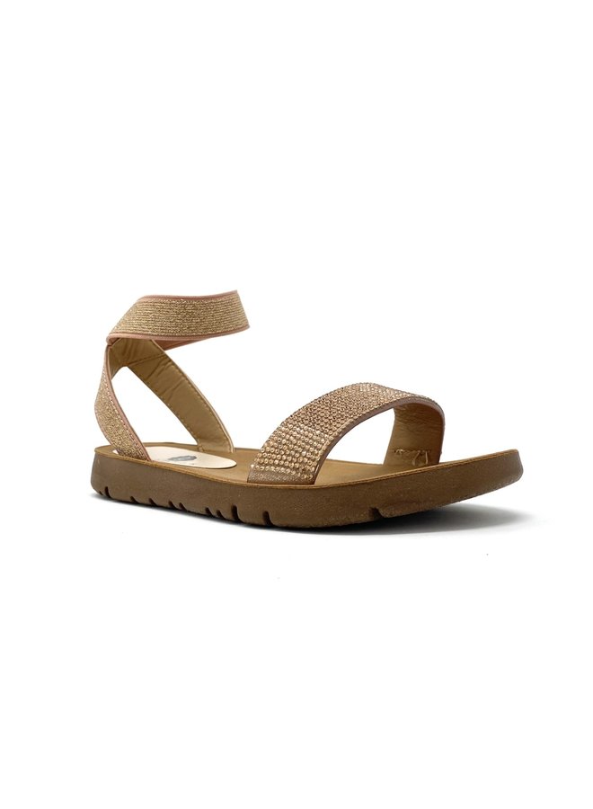 Ariel Girl Sandals - Rose Gold
