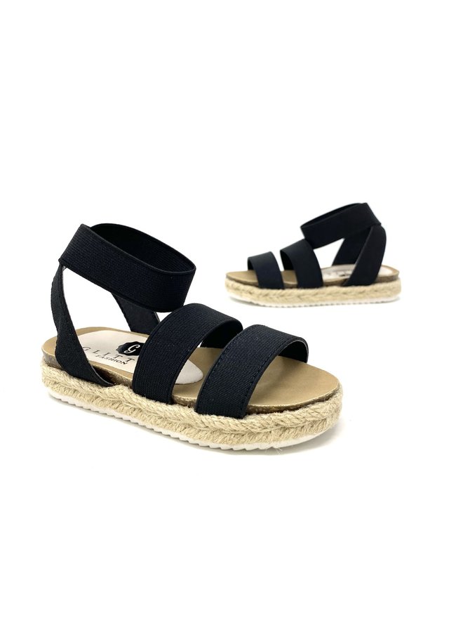 Bahamas Baby Sandals - Black