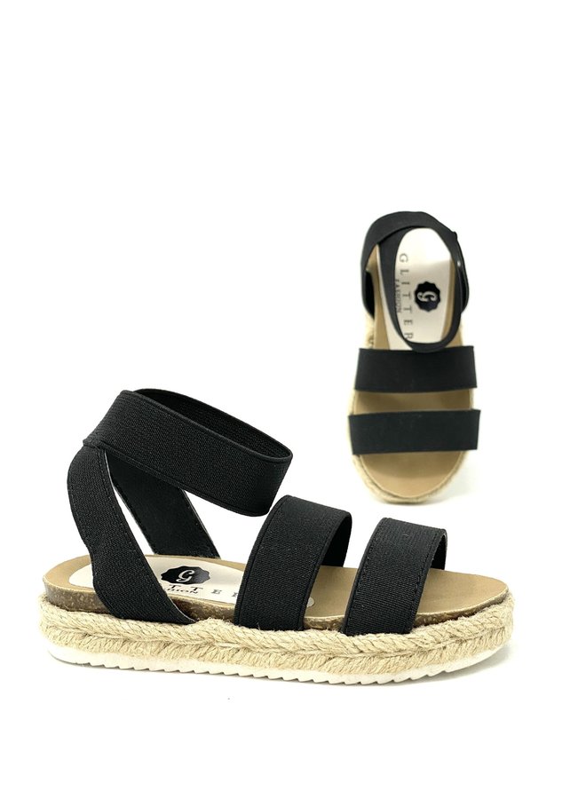 Bahamas Baby Sandals - Black
