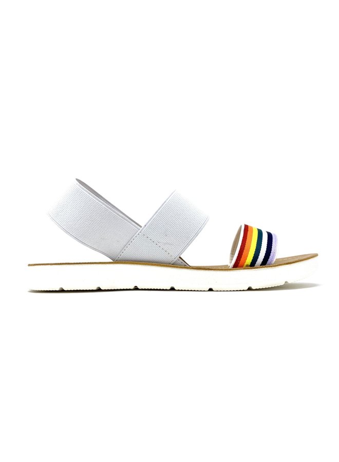 Sunny day Flat Sandals - Rainbow