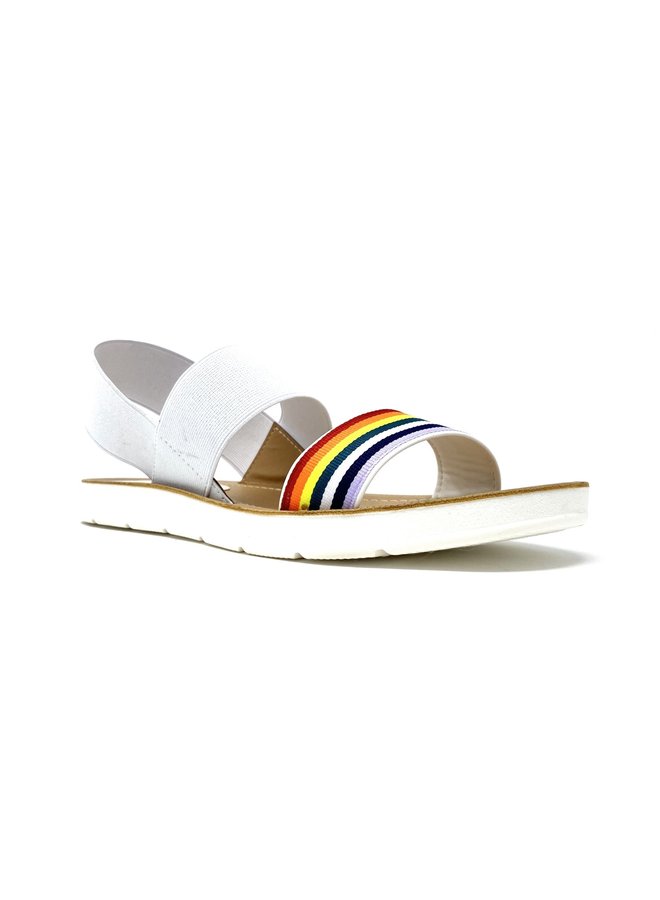 Sunny day Flat Sandals - Rainbow